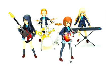 Image: Mobip PVC Figure #3: K-On Yui Hirasawa  - 