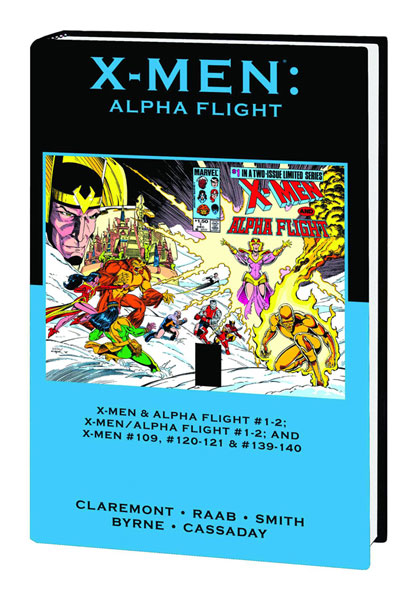 Image: X-Men / Alpha Flight HC  (Direct Market cover) - Marvel Comics