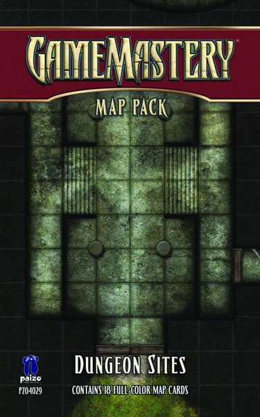Image: Gamemastery Map Pack: Dungeon Sites  - Paizo Publishing LLC
