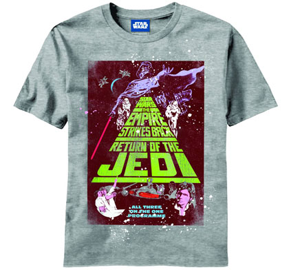 Image: Star Wars: Triple Platinum PX T-Shirt [Heather]  (XL) - 