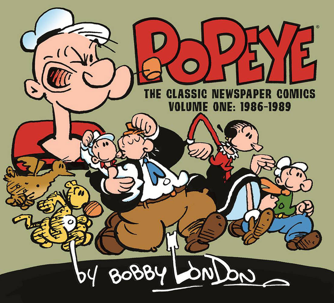 Popeye Classics Newspaper Comics Vol. 1 1986-1989