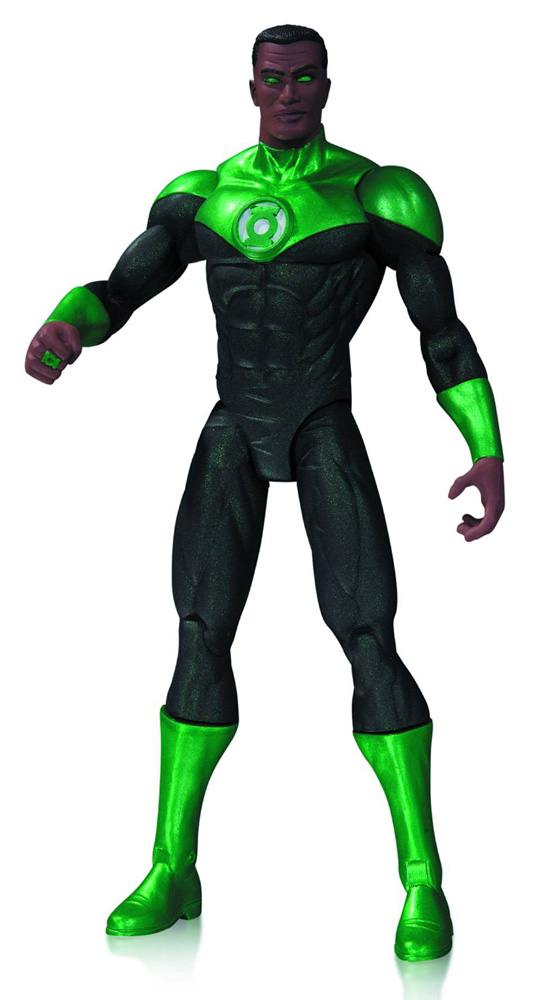 Image: DC Comics New 52 Action Figure: Green Lantern John Stewart  - DC Comics