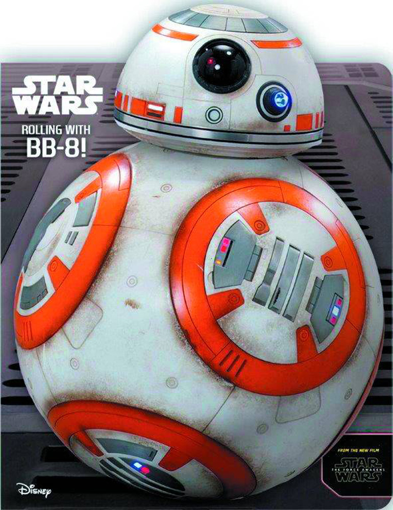 Image: Star Wars Board Book: Rolling with BB-8  - Studio Fun