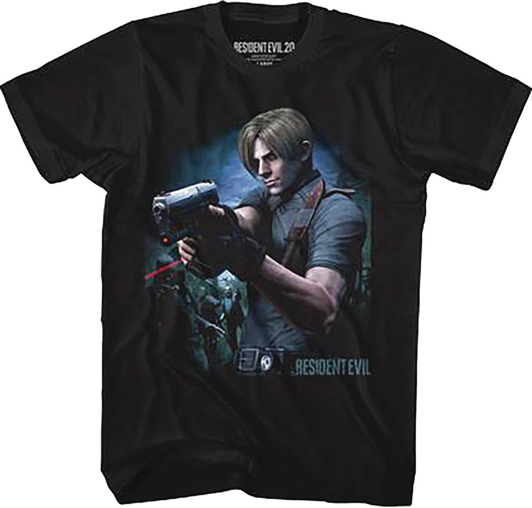 Image: Capcom Resident Evil T-Shirt: Watch Your Back [Black]  (XL) - American Classics Inc.