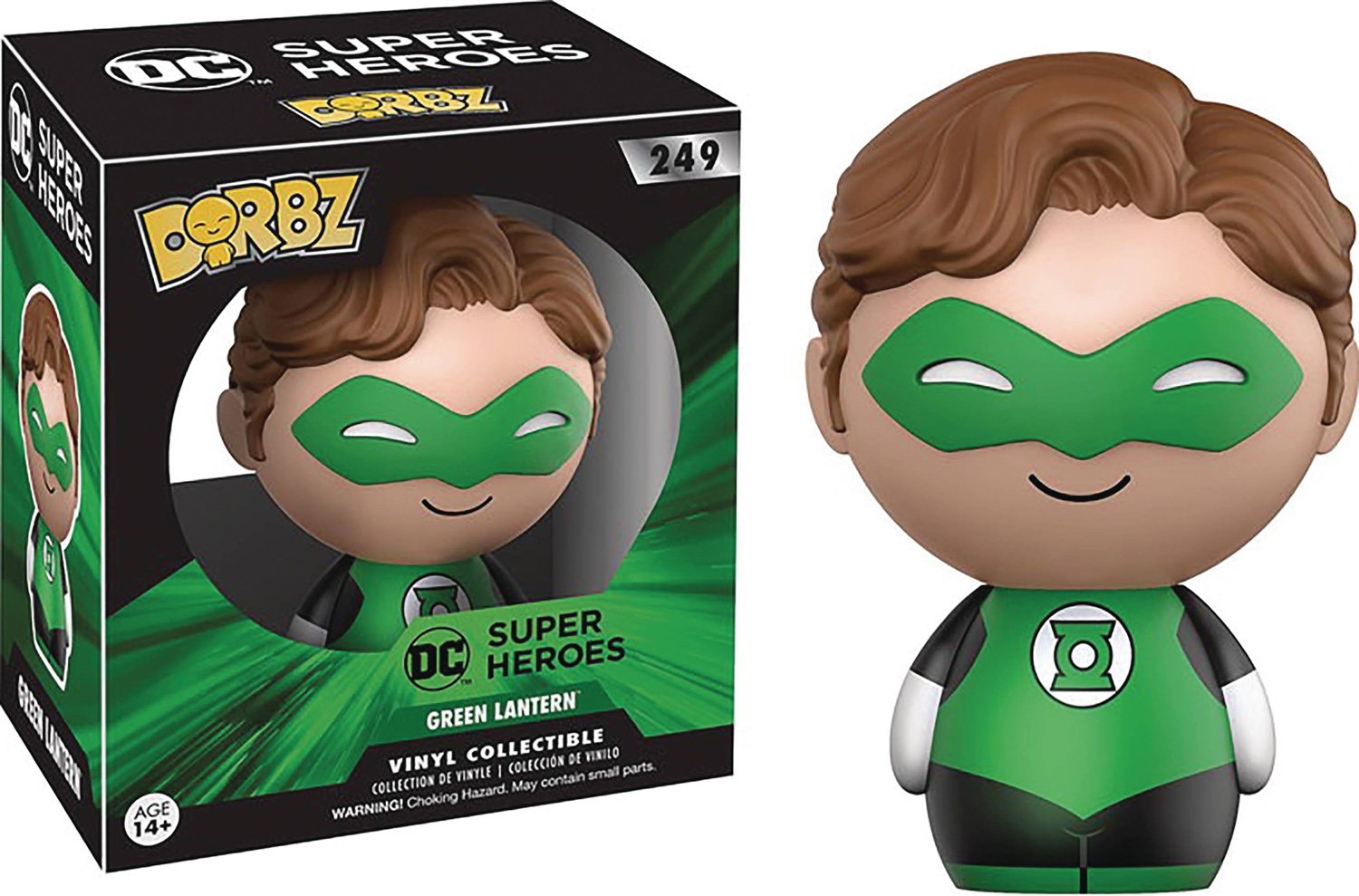Image: Dorbz Vinyl Collectible 249: DC Super Heroes - Green Lantern  - Funko