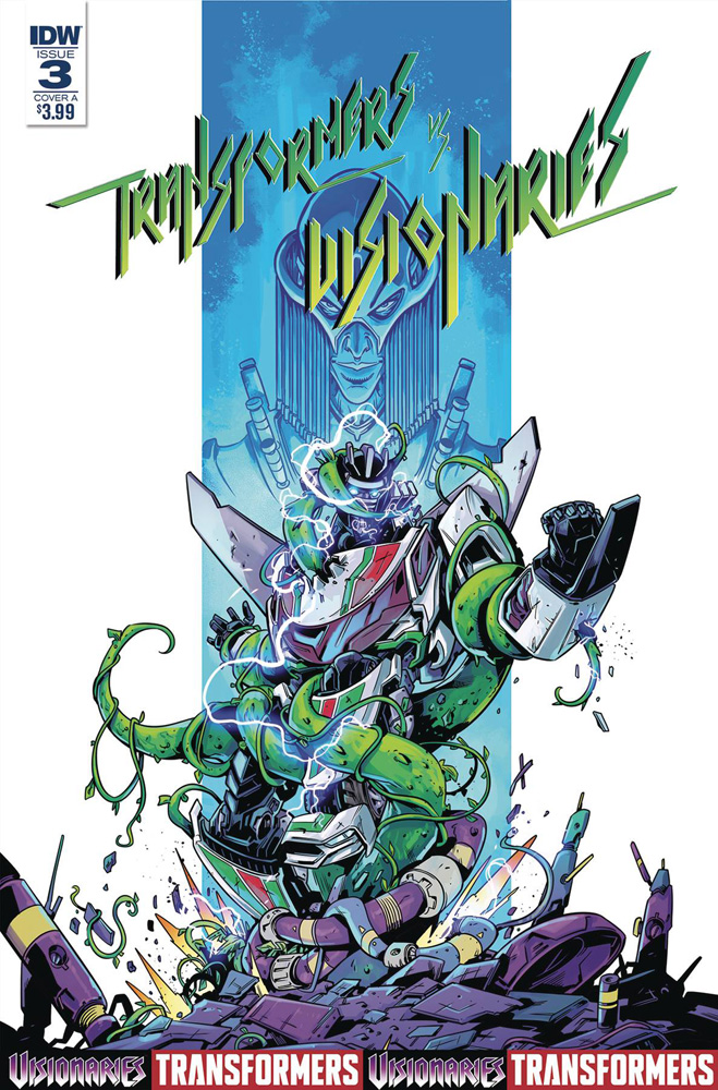 Image: Transformers vs. The Visionaries #3 (cover A - Ossio)  [2018] - IDW Publishing