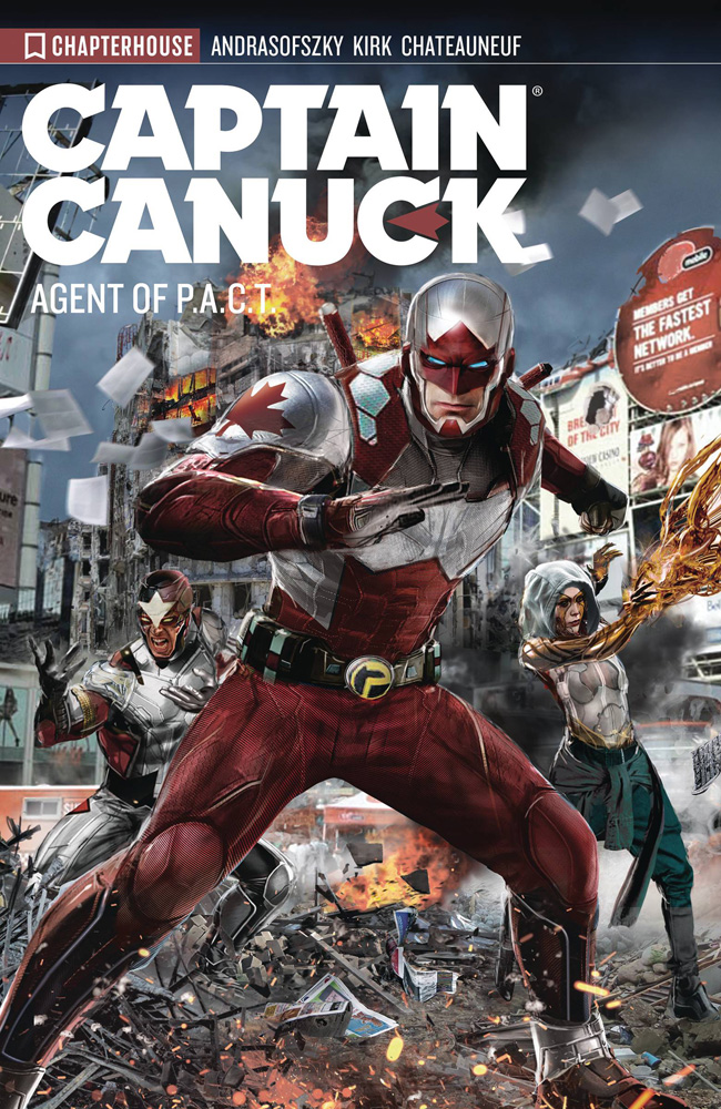 Image: Captain Canuck Vol. 03: Harbinger SC  - Chapterhouse Publishing, Inc