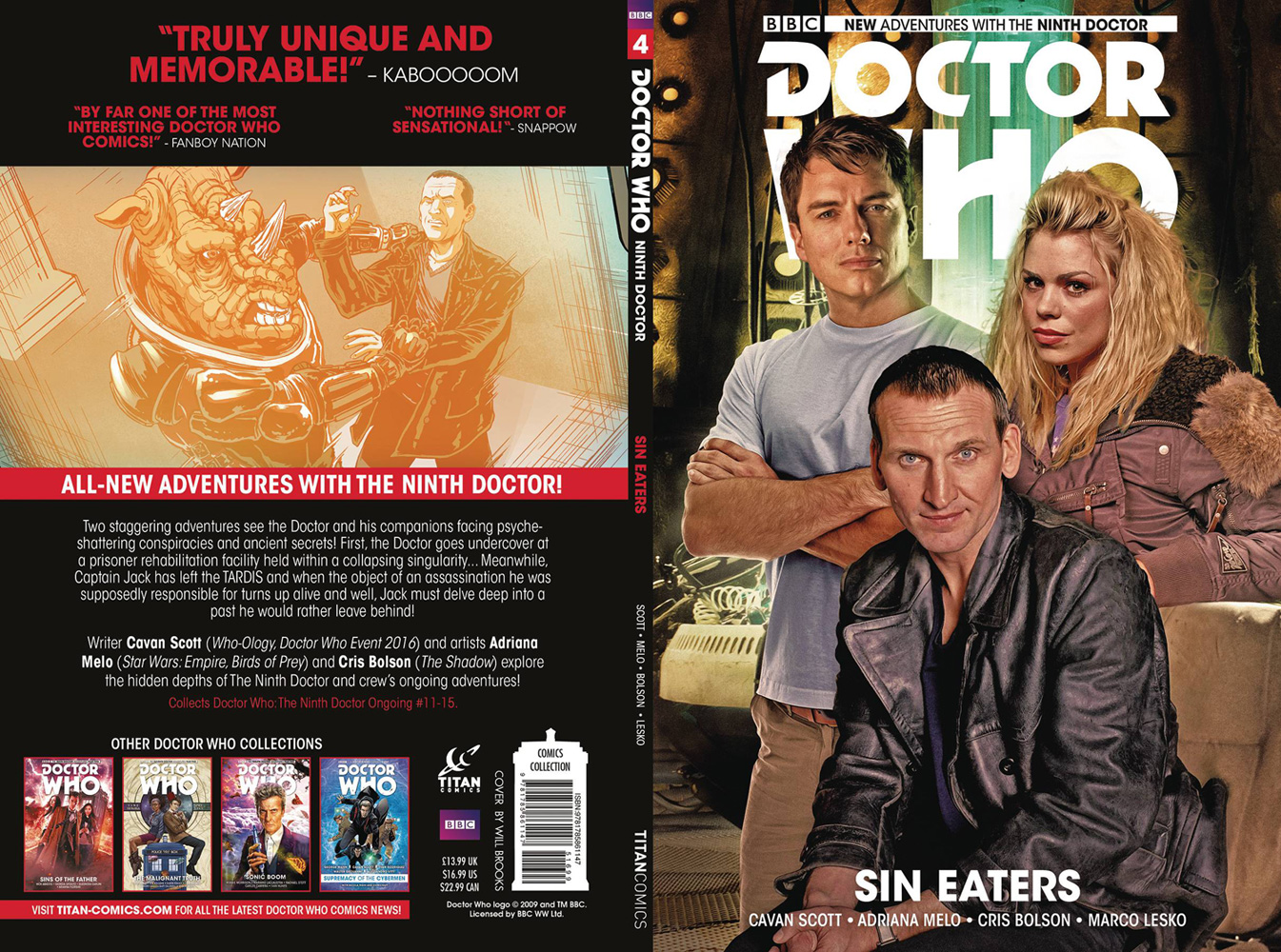 Image: Doctor Who: The Ninth Doctor Vol. 04 - Sin Eaters SC  - Titan Comics