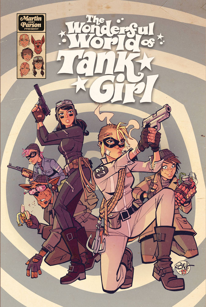 Image: Wonderful World of Tank Girl HC  - Titan Comics