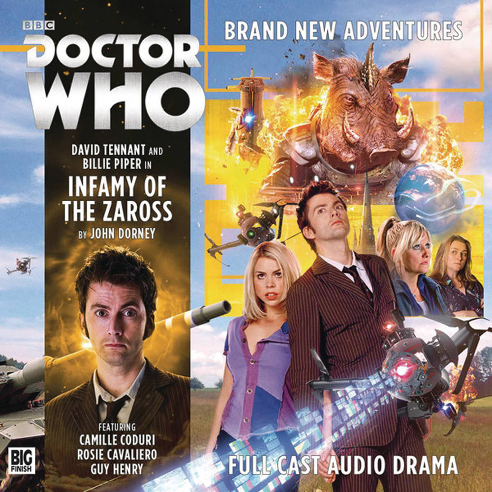 Image: Doctor Who Audio CD: 10th Doctor - Infamy of Zaross  - Big Finish