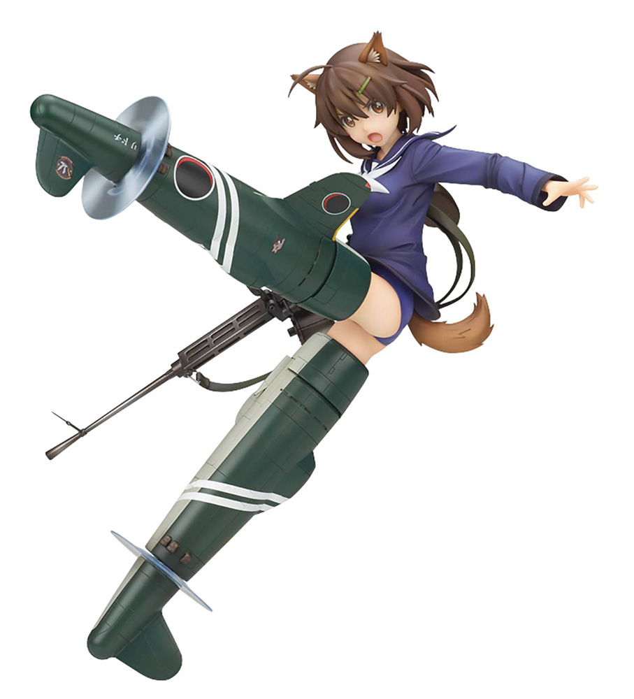 Image: Brave Witches PVC Figure: Hikari Karibuchi  (1/8 scale) - Alter