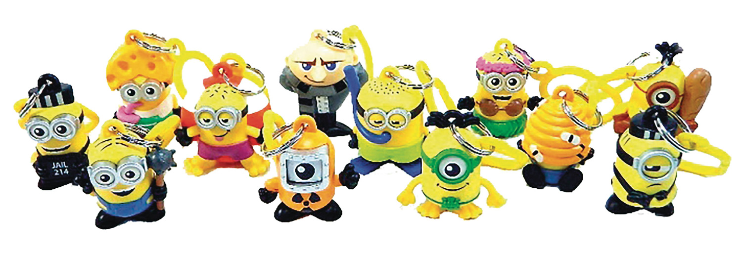 Image: Dreamworks Despicable Me 3 Figure Hanger 24-Piece Blind Mystery Box Display  - Ucc Distributing