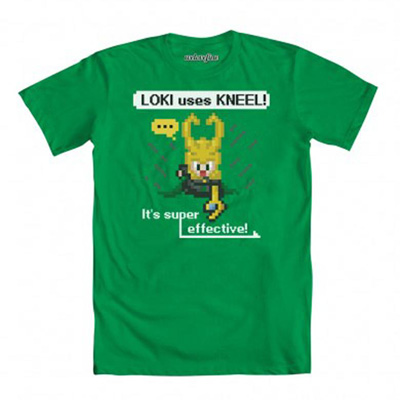 Image: Marvel: Loki Uses Kneel T-Shirt [Green]  (M) - 