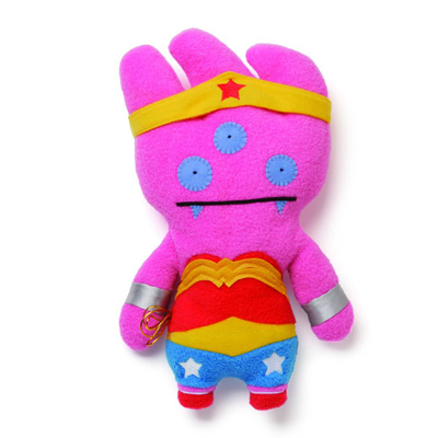 Image: Uglydoll DC 11-Inch Plush: Wonder Woman  - 