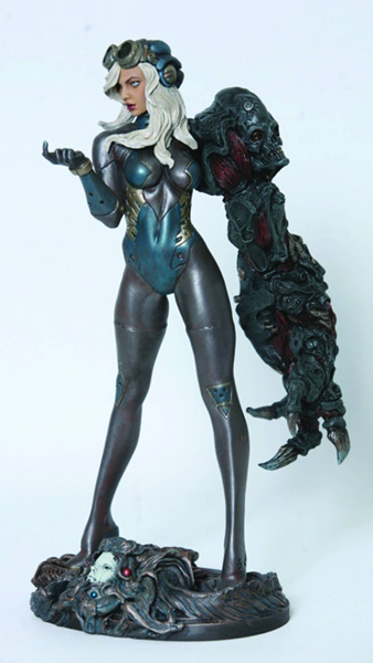 Image: Fantasy Figure Gallery: Space Host Girl Statue  - 