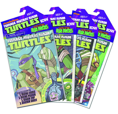 Image: Teenage Mutant Ninja Turtles Micro Comic Fun Pack Dsp  - 