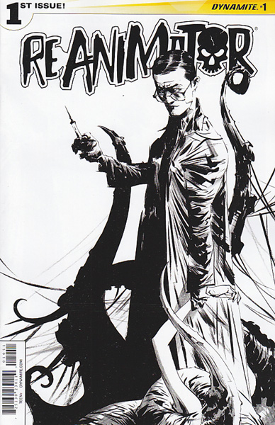 Image: Reanimator #1 (Lee b&w variant incentive cover - 01051) (25-copy) - Dynamite