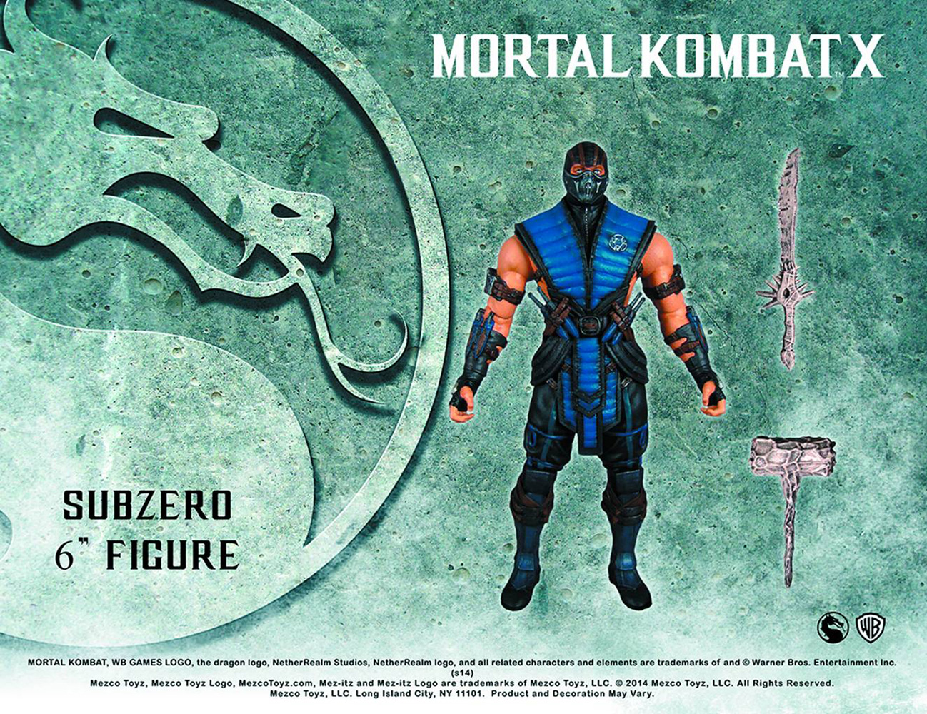 Mortal Kombat X 6inch Action Figure SubZero Westfield Comics