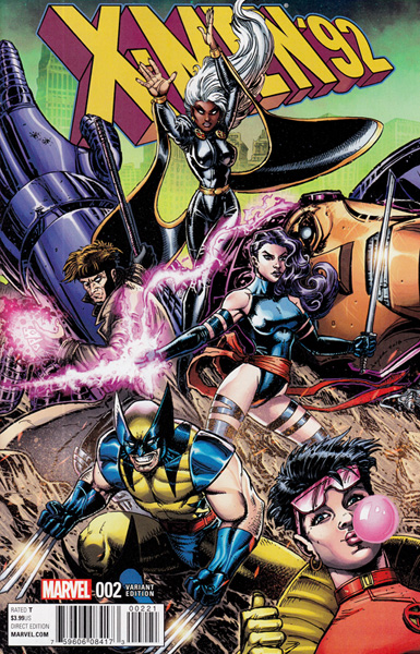 Image: X-Men '92 #2 (Joyce Chin variant cover)  [2016] - Marvel Comics