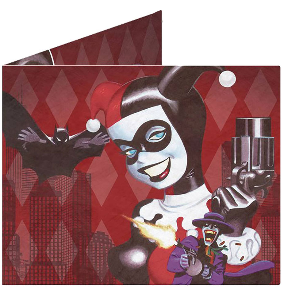 Image: DC Heroes Previews Exclusive Mighty Wallet: Harley Quinn Mad Love  - DYNOMIGHTY DESIGN