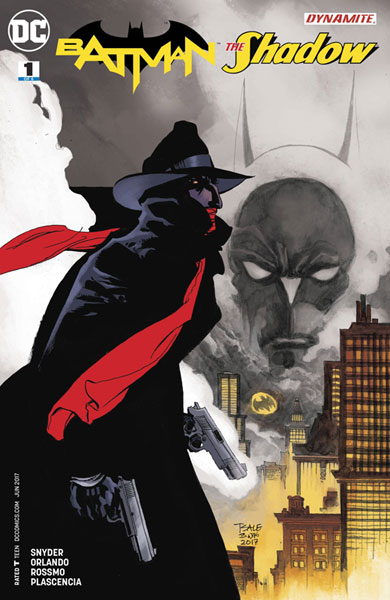 Image: Batman / Shadow #1 (variant cover - Tim Sale)  [2017] - DC Comics