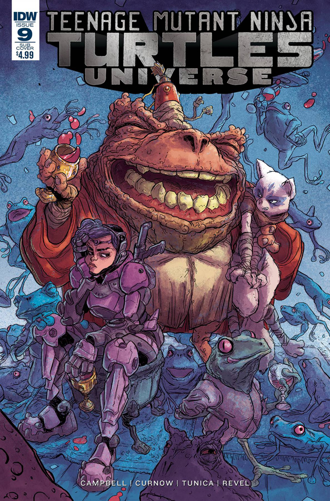 Image: Teenage Mutant Ninja Turtles Universe #9 (subscription cover - Pablo Tunica)  [2017] - IDW Publishing