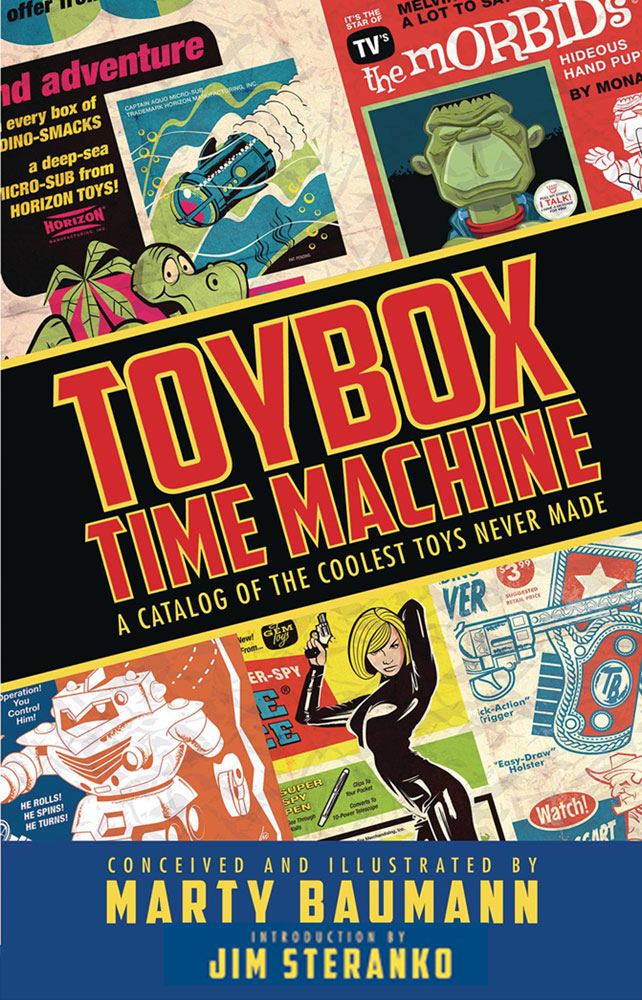 Image: Toybox Time Machine: A Catalog of the Coolest Toys Never Made HC  - IDW Publishing