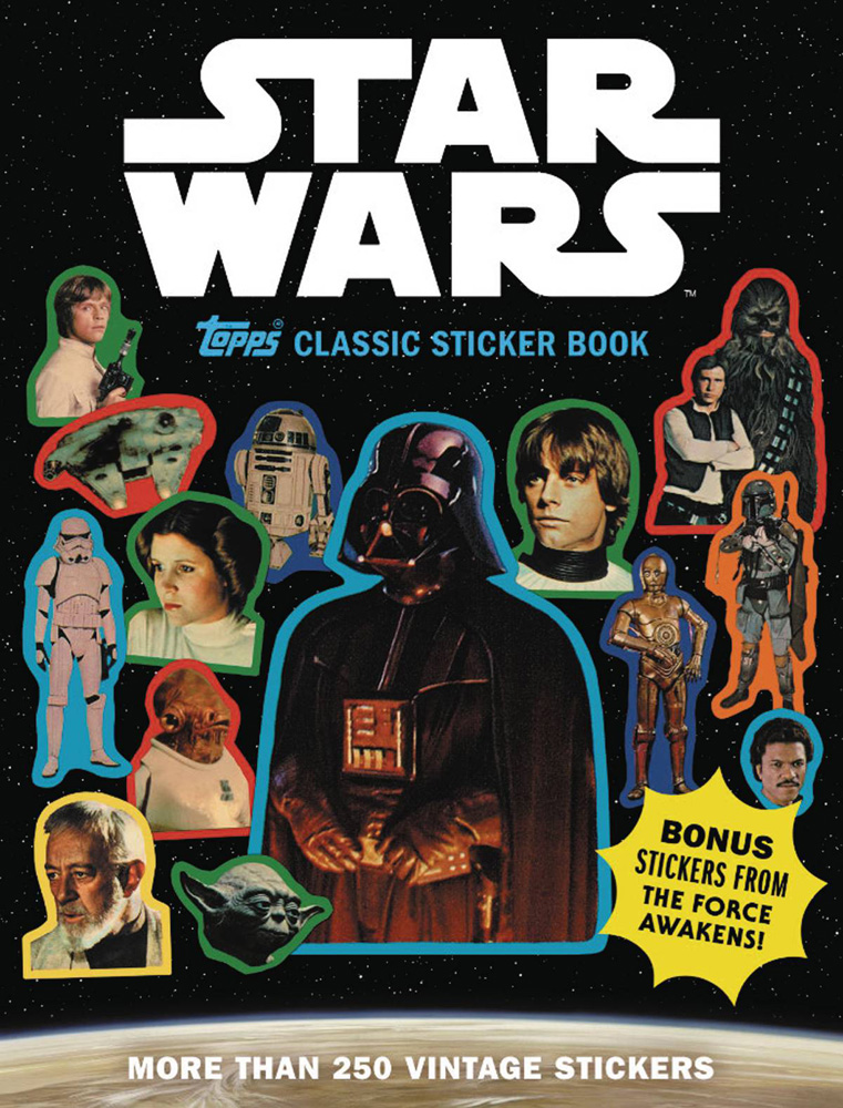 Image: Star Wars Classic Sticker Book SC  - Abrams Comicarts