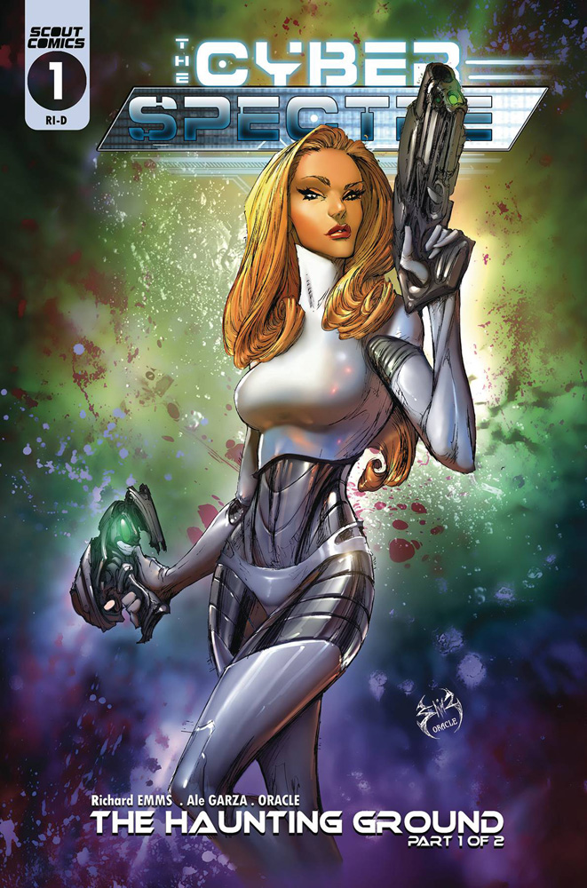 Image: Cyber Spectre #1 (cover D - Joe Benitez) - Scout Comics