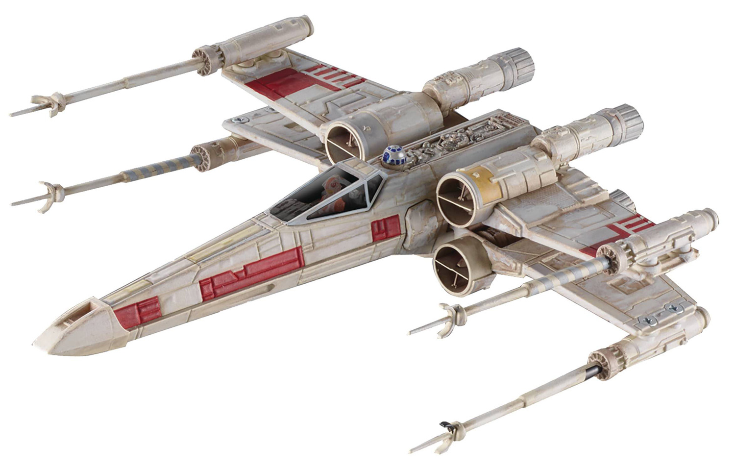 Image: Hot Wheels Elite Star Wars Die-Cast: Red-5 X-Wing Fighter  - Mattel Toys