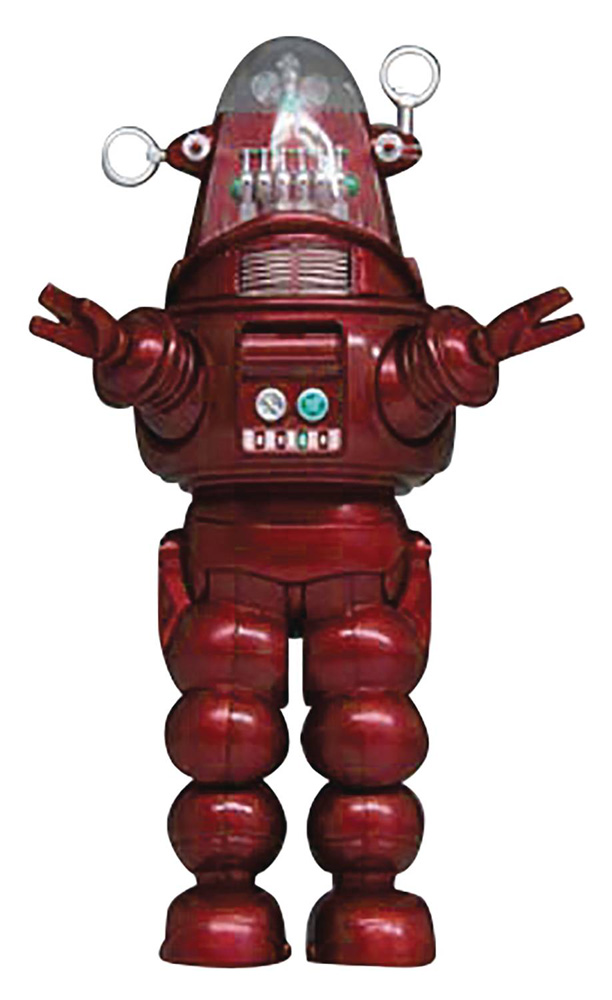 Image: Forbidden Planet Soft Vinyl PX Figure: Robby Robot  (Red) - X Plus