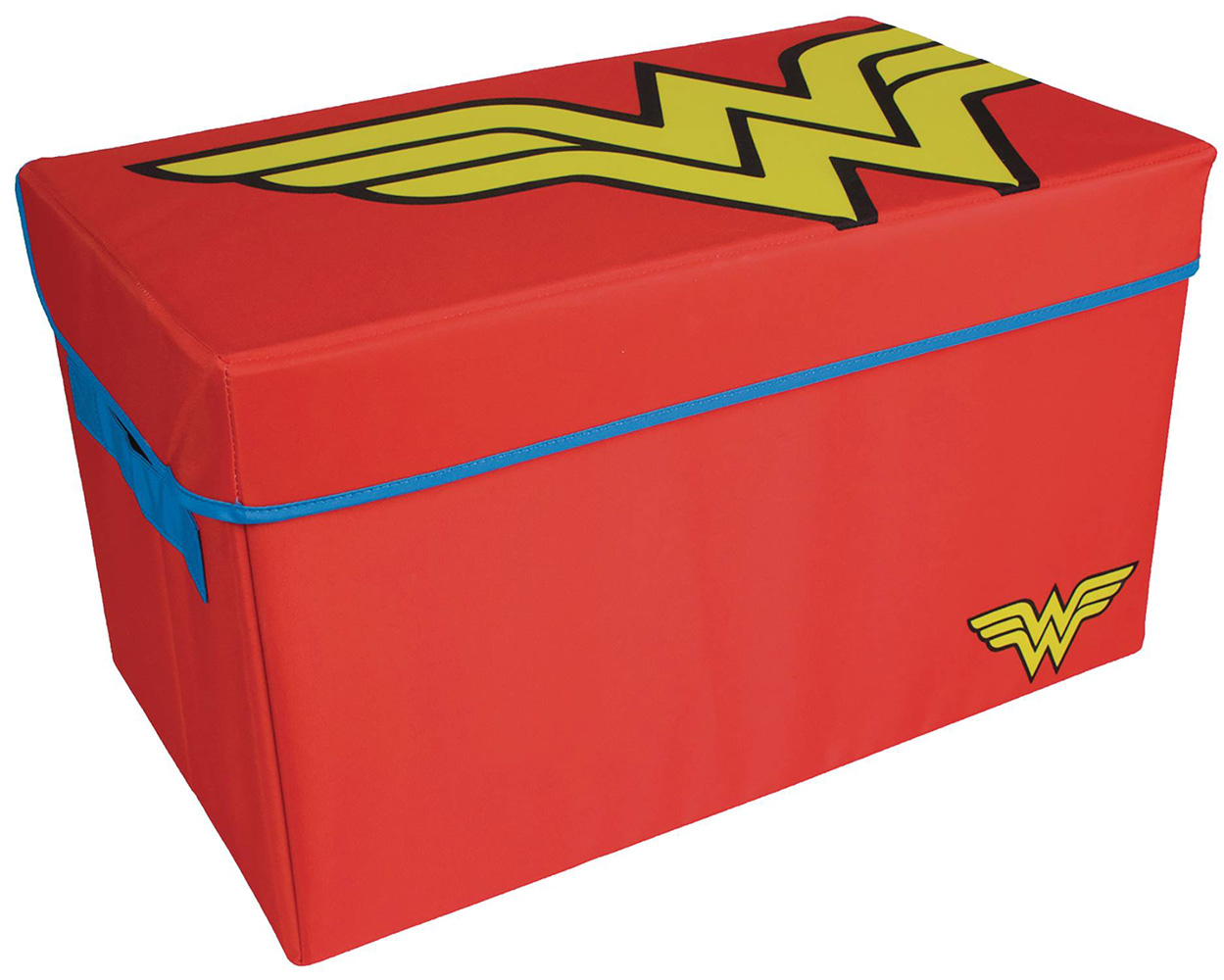 Image: Wonder Woman Collapsible Toy Trunk  - Everything Mary LLC