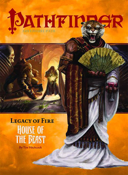 Image: Pathfinder Path Legacy Fire #2: House of the Beast  - Paizo Publishing LLC