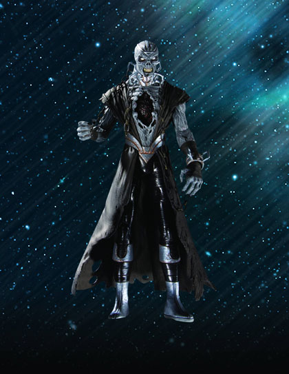 Image: Blackest Night Series 5 Action Figure: Black Lantern Deadman  - 