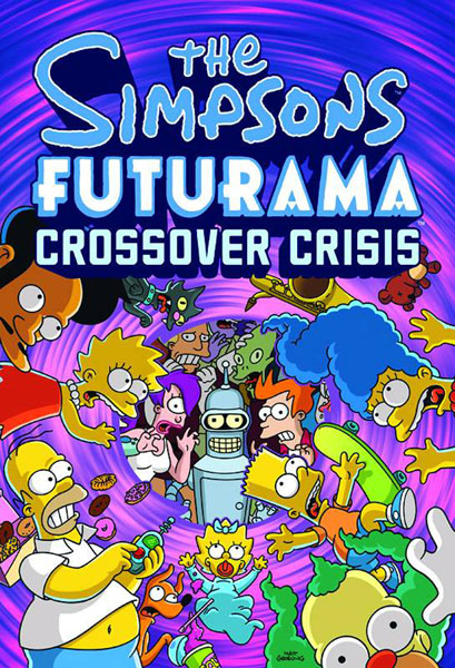 Image: Simpsons / Futurama Crossover: Crisis Slipcase HC  - Bongo Comics