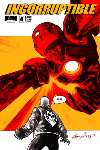 Image: Incorruptible #4 (cover A: Dennis Calero)
