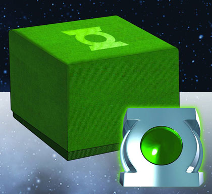 green lantern ring prop replica. Image: Green Lantern Prop Replica: Honor Guard Ring