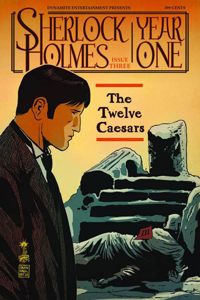 Image: Sherlock Holmes: Year One #3 (20-copy Campbell B&W incentive cover) (v20) - Dynamite