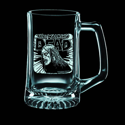 Image: Walking Dead Etched Stein: Fresh Meat 