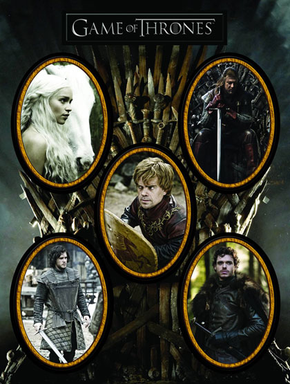 Image: Game of Thrones Magnet Set: Characters  - Dark Horse