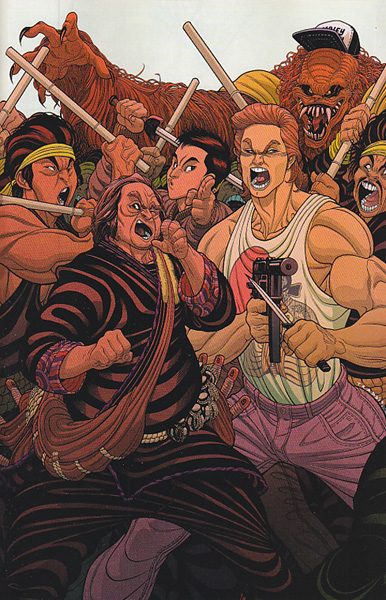 Image: Big Trouble in Little China #10 (variant incentive cover - Moore) (20-copy) - Boom! Studios