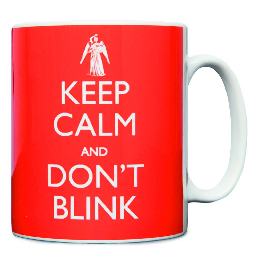 Image: Doctor Who Mug: Keep Calm and Don't Blink  - 