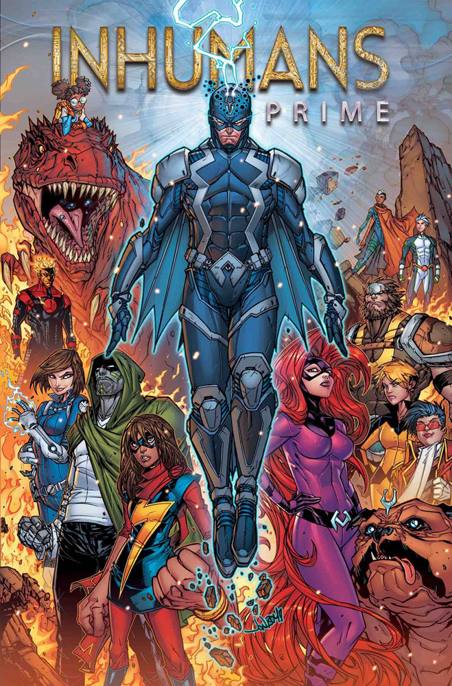 Image: Inhumans Prime #1 by Meyers Poster  - Marvel Comics