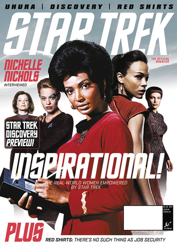 Image: Star Trek Magazine #60 (newsstand cover) - Titan Comics