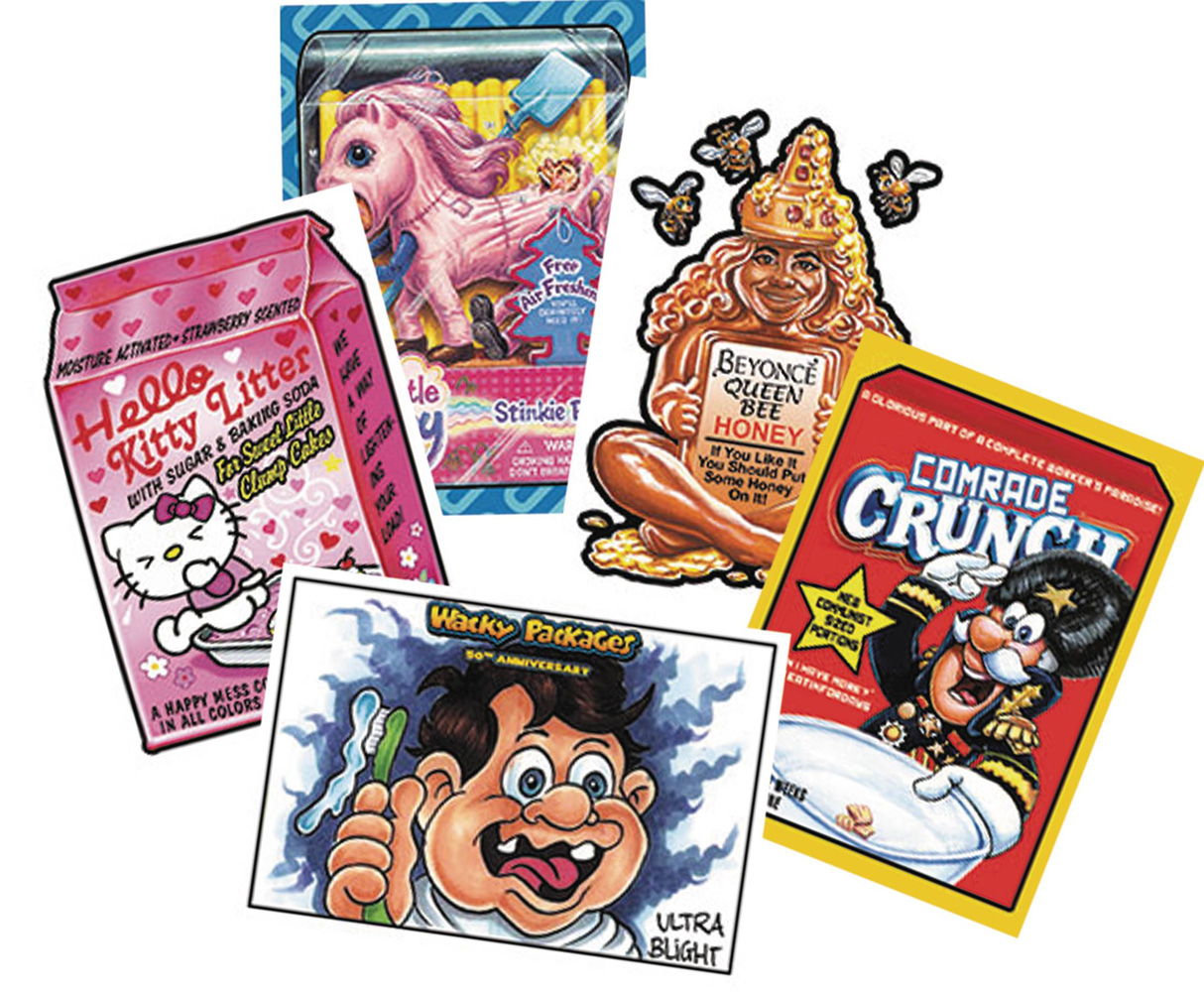 Topps 2017 Wacky Packages 50th Anniversary Card Collection Box