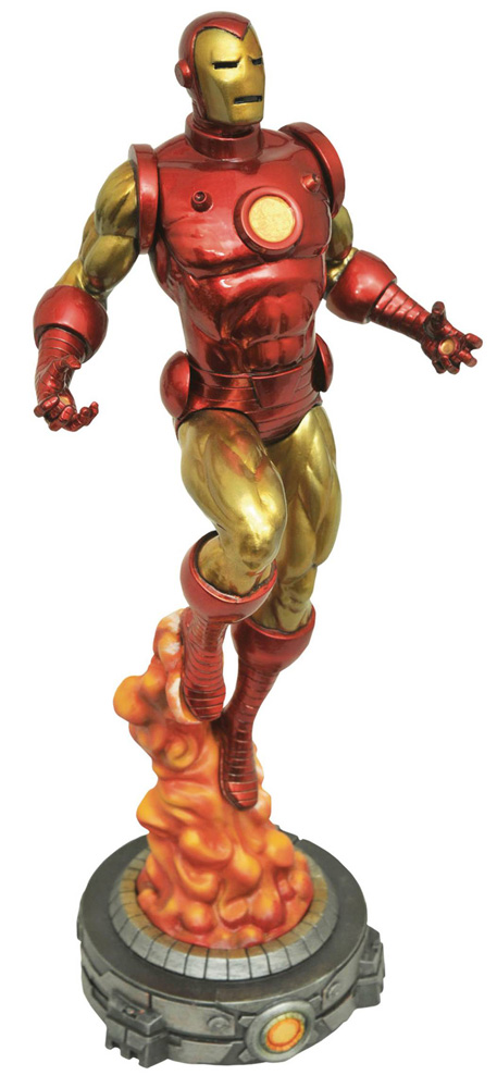 Image: Marvel Gallery PVC Figure: Iron Man  (Bob Layton) - Diamond Select Toys LLC