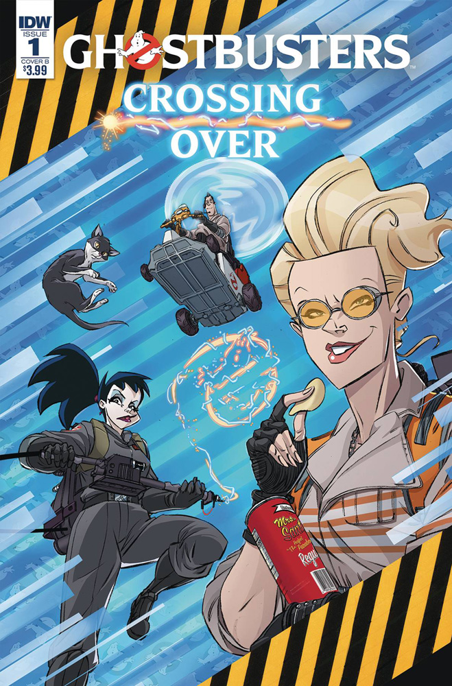 Image: Ghostbusters: Crossing Over #1 (cover B - Schoening)  [2018] - IDW Publishing