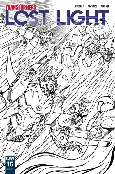 Image: Transformers: Lost Light #16 (incentive cover - Alex Milne) (10-copy)  [2018] - IDW Publishing
