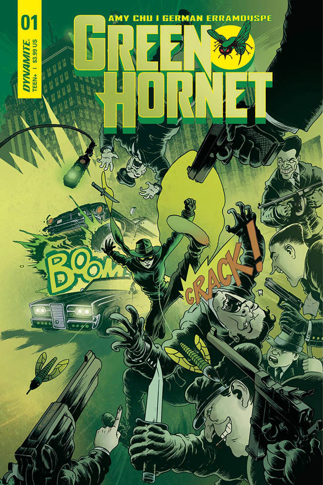 Green Hornet #1 CP Wilson III cover