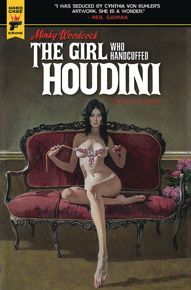 Image: Minky Woodcock: The Girl Who Handcuffed Houdini HC  - Titan Comics